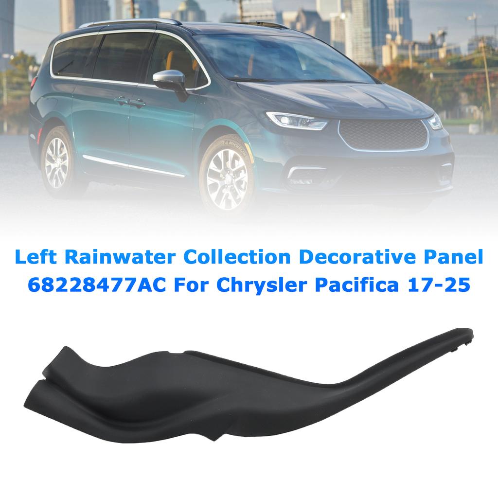Left Rainwater Collection Decorative Panel For Chrysler Pacifica 2017-2025