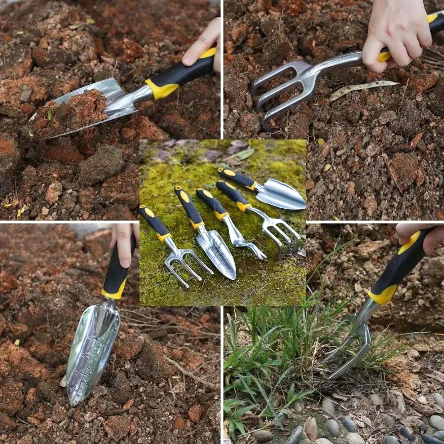Set of garden tools: garden shovel, rake, claws, Father's Day, GoGarden