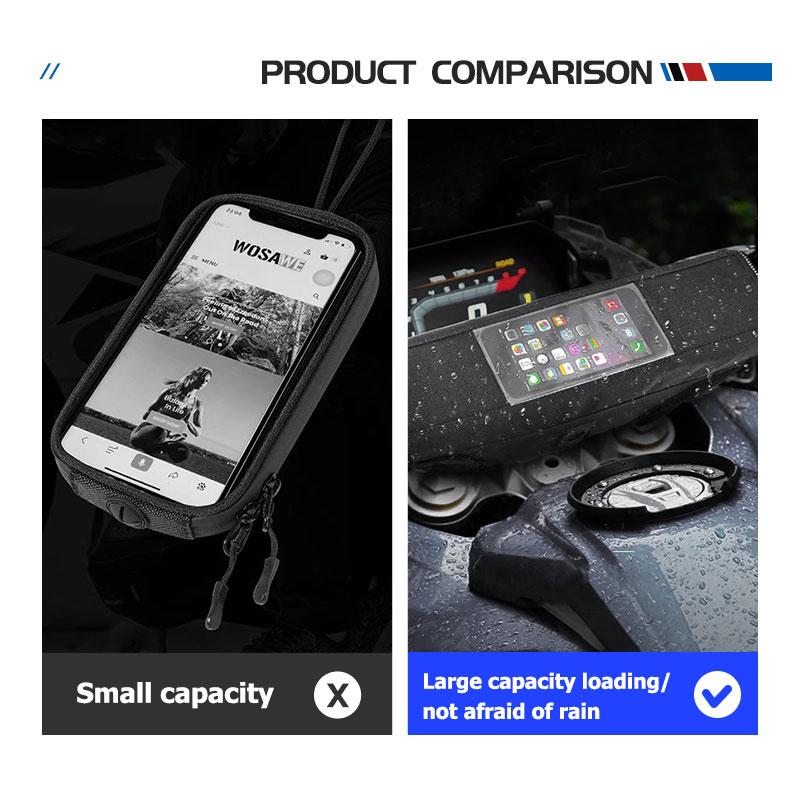 Universal Motorcycle Luggage Backpack Navigation Phone Bag For KIA Ceed Sportage Rio K5 K2 Optima Cerato Venga SedonaNS3