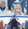 Косплей костюм Адмирала Гарпа из One Piece - Полный комплект Плащ, вдохновленный дедушкой Луффи