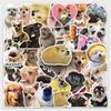 50-Pack Hilarious Dog Emoji Stickers - Cute, Funny, Waterproof Animal Designs
