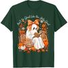 Ain't No Ghost Like The Holy Ghost Floral Halloween Women T-Shirt