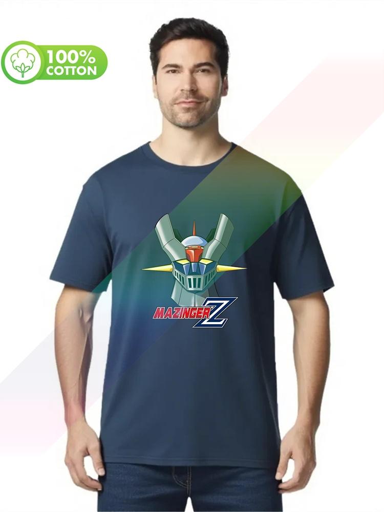 100% Cotton Round Neck Heavy Weight Men's T-shirt Arrival Anime Mazinger Z 03 Men T Shirt Customized S-xxxl Tops Tees