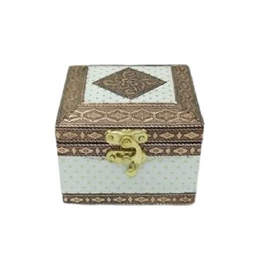 Шкатулка для украшений ручной работы, Деревянная шкатулка для украшений, Свадебная шкатулка для украшений, Золото,