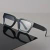 Square Anti Blue Light Glasses Fashion Retro Classic Women Men Computer Gaming Eye Protection Plain Spectacles