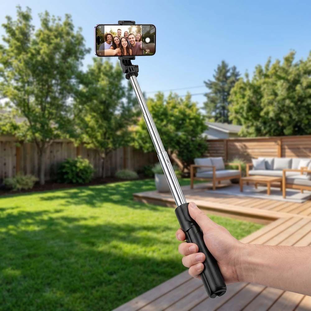 Portable Telescopic Selfie Stick 70cm Selfie Stick Tripod Bluetooth Selfie Stick Vlog Photography