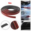 Windshield Car Sealing Strip 1.4cmx5m Leakproof Protector Rear Window Waterproof 5M Dustproof Insulation Rubber