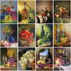 DIY Diamond Painting Fruit Full Square Drill Diamond Embroidery Flowers Picture Diamond Mosaic Kitchen Wall Art Home Decor