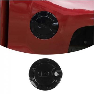 Накладка на лючок бензобака с крышкой для Chevy Silverado/GMC Sierra 14-18 Черная