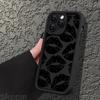 Black Lips Kiss Print Silicone Soft Case For Samsung Galaxy S25 S24 Ultra S23 S22 Plus S21 S20 FE A55 A54 A15 A35 Cover