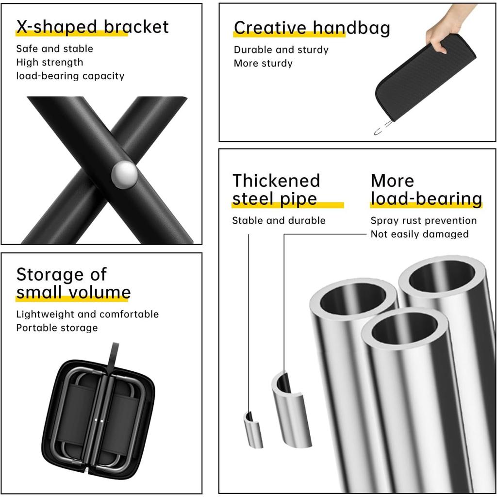 Складной стул для рыбалки, переносной табурет для кемпинга, подарок для рыбака