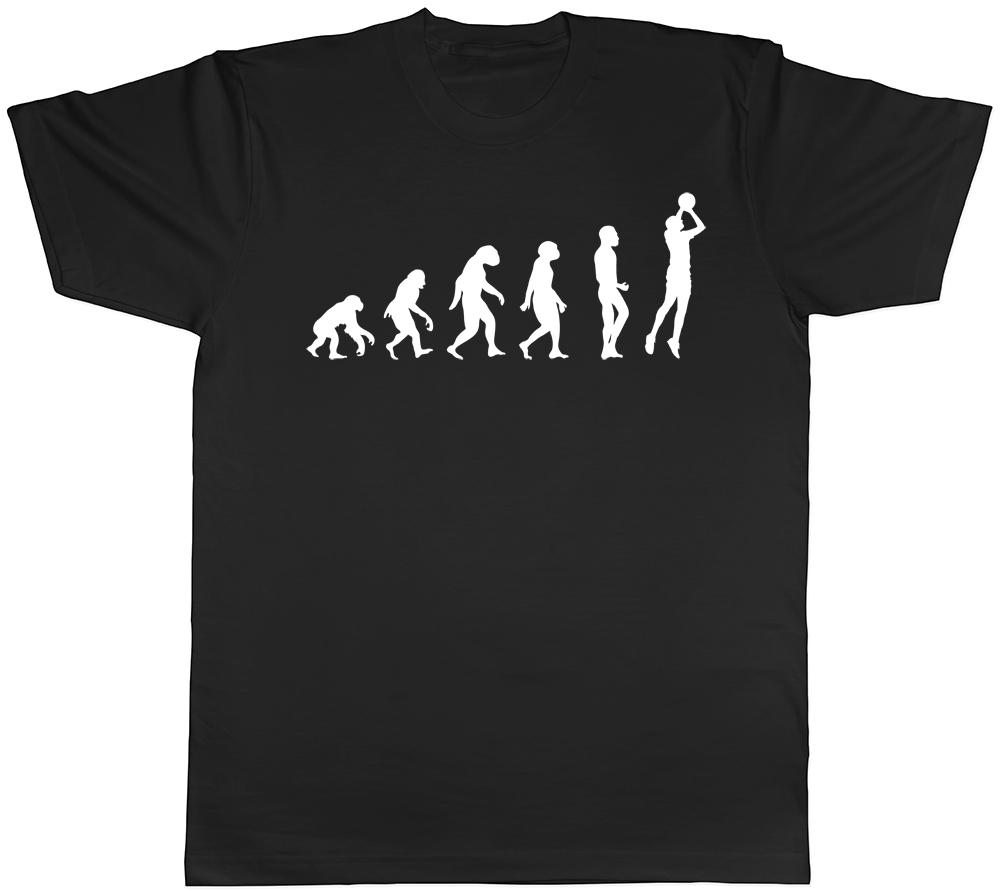 Evolution of Basketball Unisex Unisexs Unisexs Ladies TShirt Tee