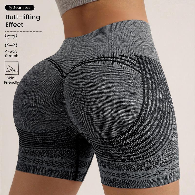 Women's Barely-There 3-Inch Yoga Shorts High-Waisted Tummy Control Workout Booty Lifting Running