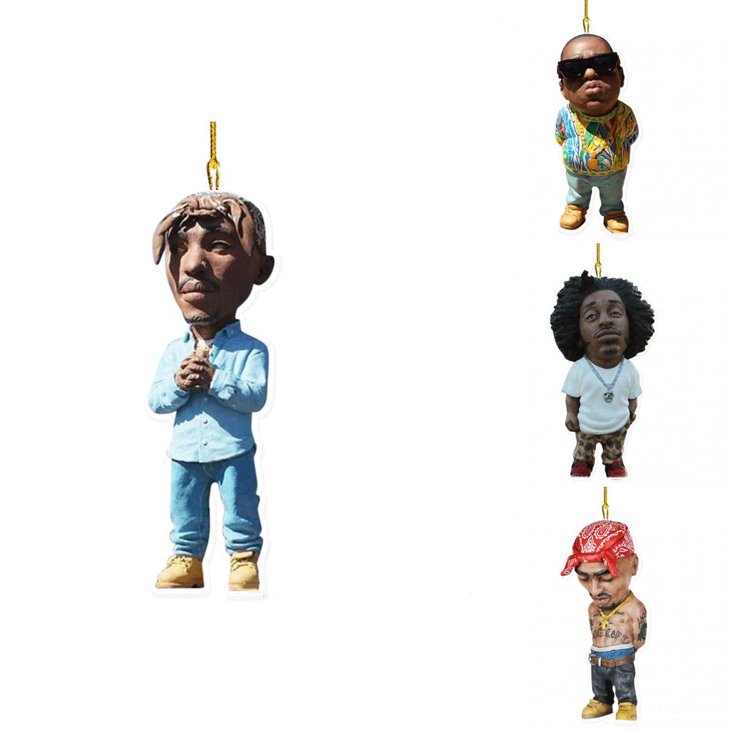 Хип-хоп звезда Notorious Biggie Акриловая игрушка Украшение Подарок