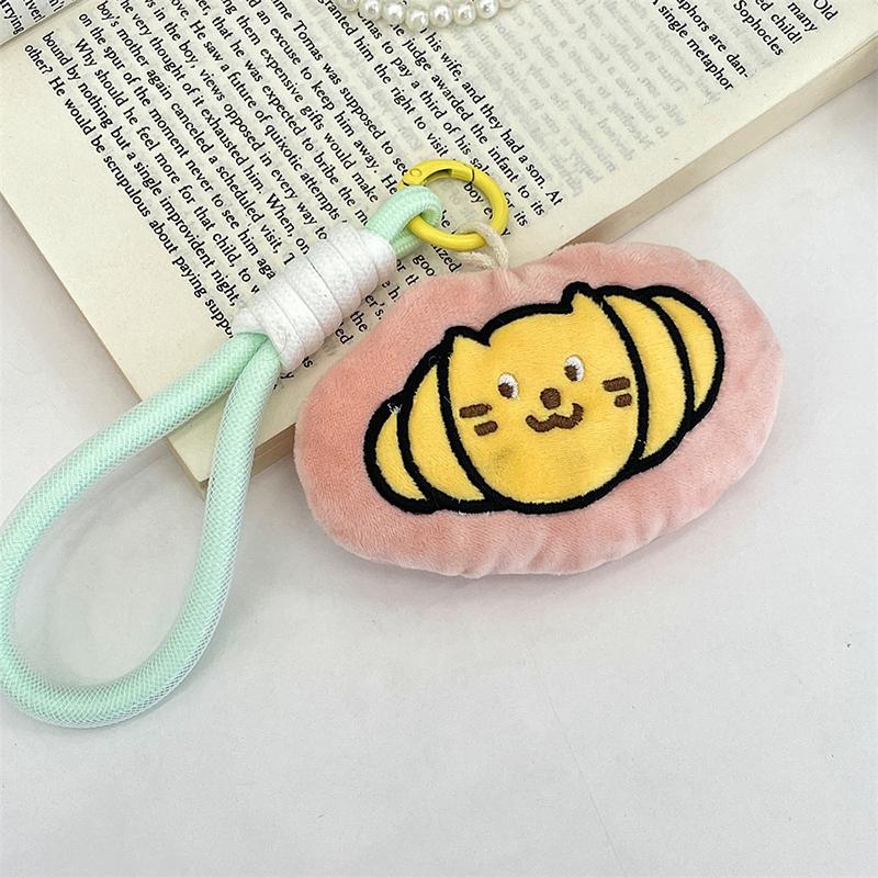 Мультяшный хлебный торт плюшевая игрушка брелок сыр сыр мягкая кукла кулон автомобильный брелок рюкзак сумка Декор детский подарок