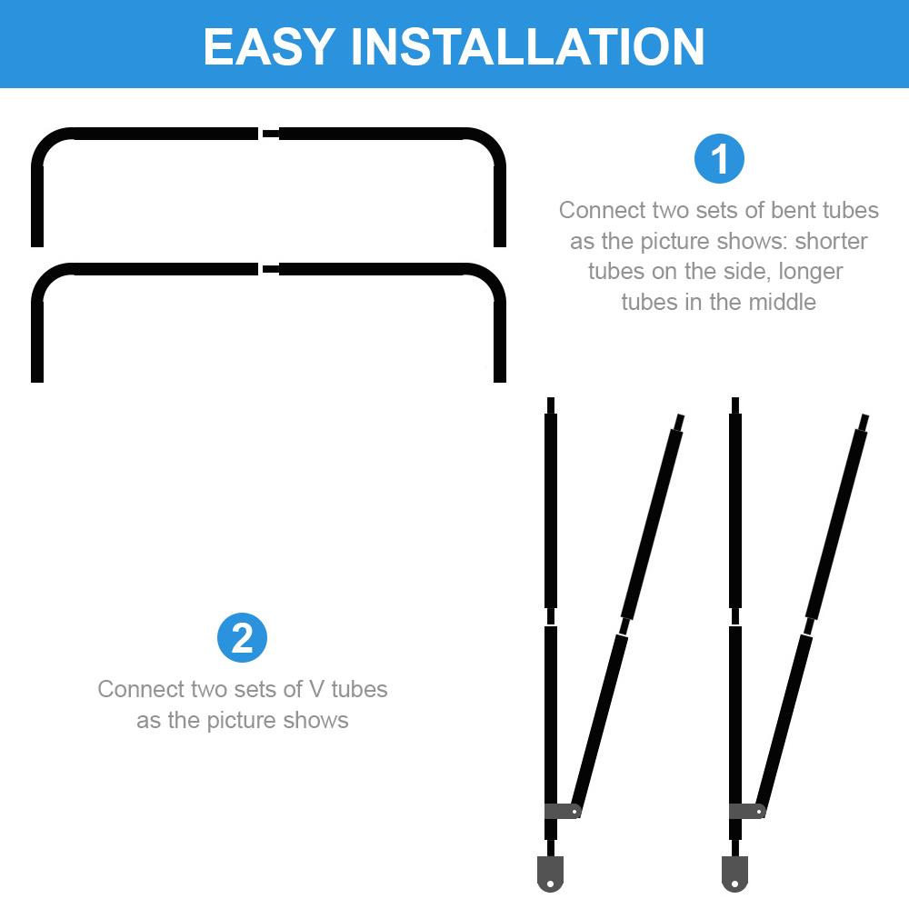 Верхний тент Bimini, водонепроницаемый, с защитой от ультрафиолета, тент для каяка, лодки, солнцезащитный козырек