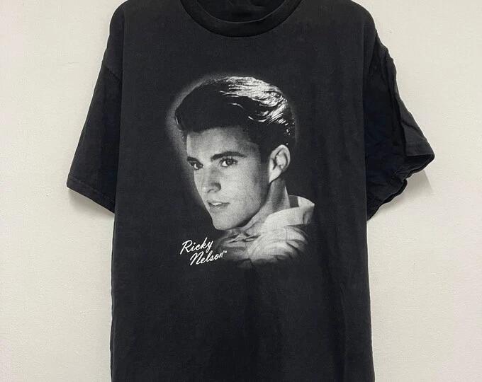 Ricky Nelson Male Singer T-Shirt Album Music Heavy Cotton