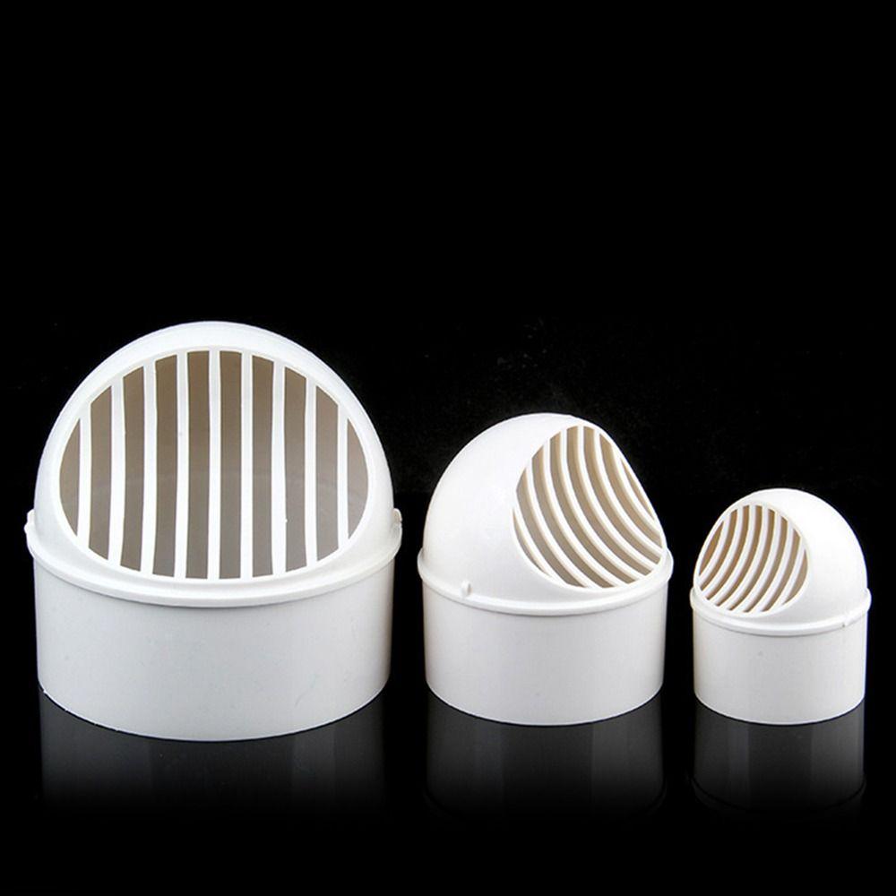 New PVC Air Vent Half Spherical White Ducting Ventilation Vent Cover Wall Ceiling