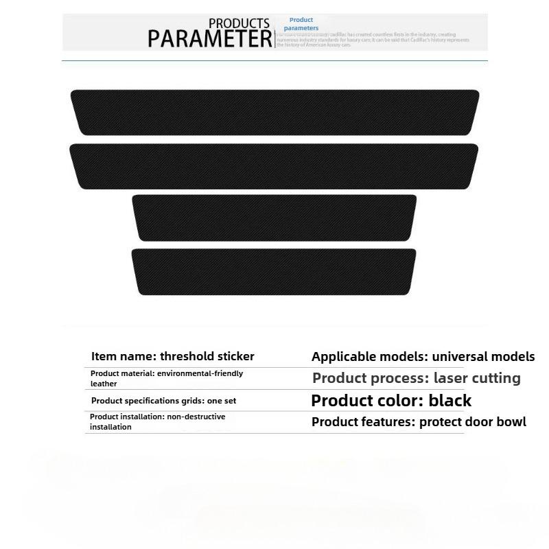 4 шт./компл. General Motors пороговая полоса защита устойчивые к царапинам наклейки наклейки на багажник автомобиля декоративные изделия для автомобиля