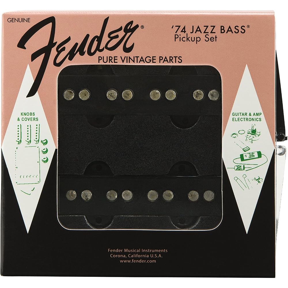 Набор звукоснимателей Fender PURE VINTAGE '74 JAZZ BASS