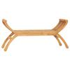 VidaXL Garden Bench 120 Cm Solid Teak Wood