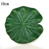 10 шт. искусственные листья лотоса кувшинка плавающий бассейн растения листья декор 10/20 см
