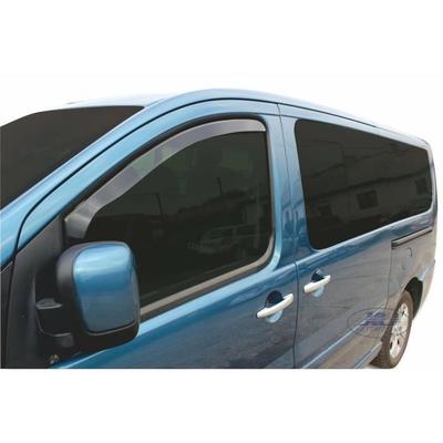 Дефлекторы воздуха - J&J AUTOMOTIVE - Fiat Jumpy 2007-2016 - Тонированный - Усиленный акрил - Простая установка