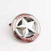 3D Metal TEXAS EDITION Shield Pentagram Star Side Fender Door Emblem Badge Car Stickers For JEEP Wrangler Liberty Grand Cherokee uy1