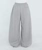 FUZZY SCAN Western Studded Curved Balloon Pants Melange