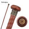 Медь Вращающийся Круглый Деревянный Традиционный Модный Трость Декоративный Косплей Вечеринка Деревянная Трость Хэллоуин Палочка 95см