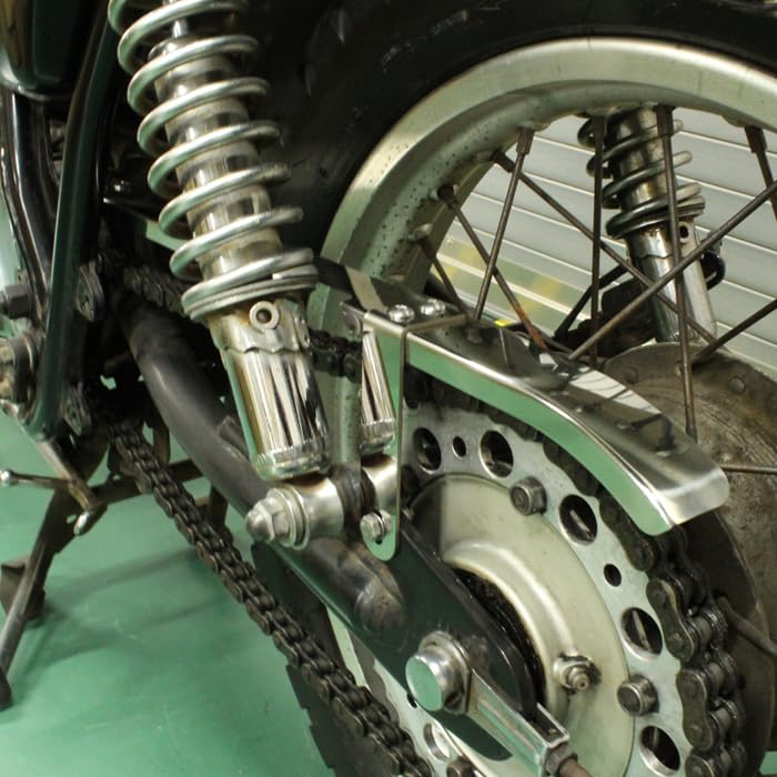 Yamaha SR400 SR500 Все годы Нержавеющая сталь Кожух цепи Крышка цепи Защита цепи Аксессуар Детали для кастомизации Внешние детали Звездочка цепи Звездочка