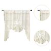Breathable Swag Valance for Small Rod Pocket Design Bathroom and Hotel