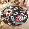 Free shipping! Whimsical Wonderland-Inspired Round Carpet for Playrooms round carpet for home sofa bedroom, gift