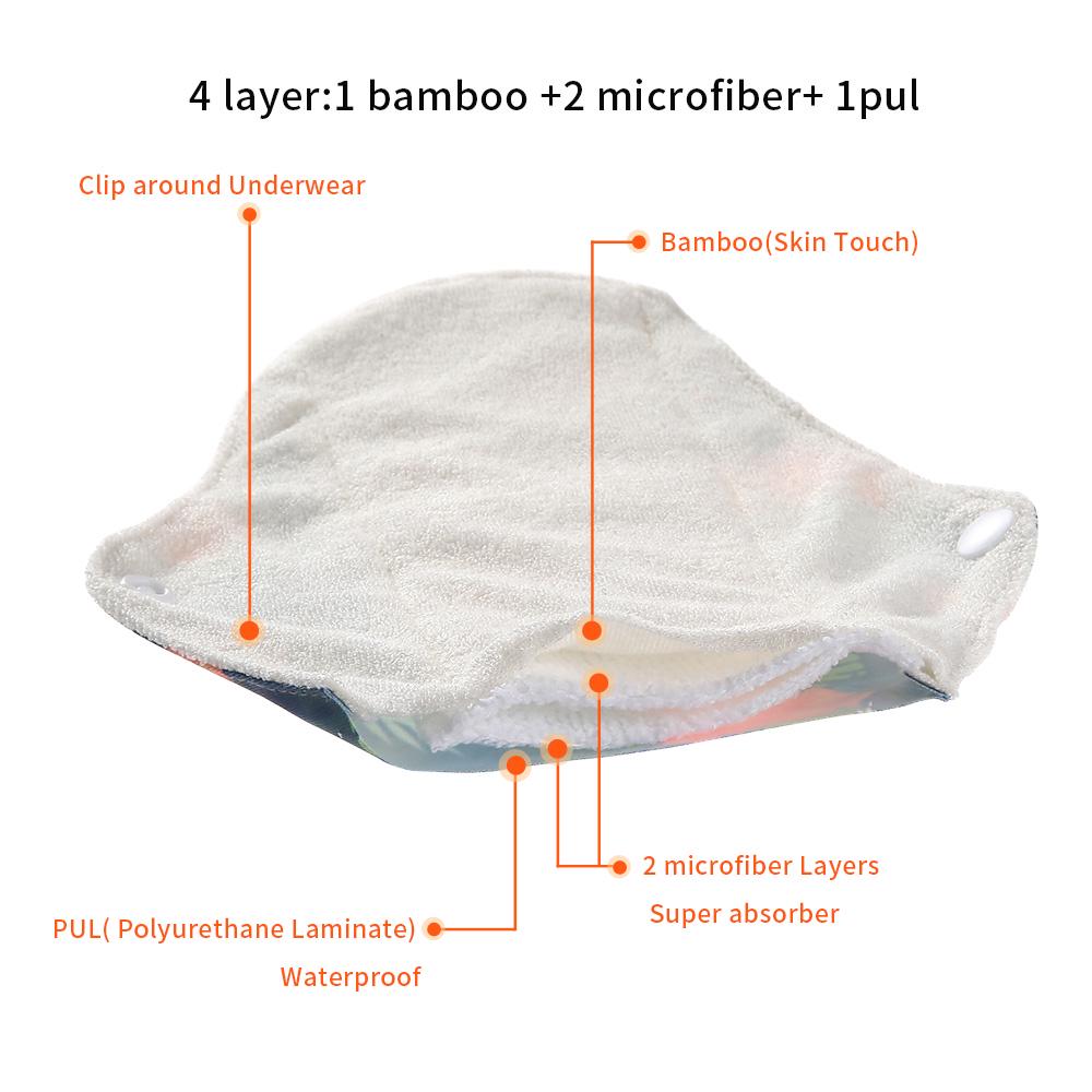 10шт многоразовый водонепроницаемый прокладок