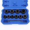 11 шт., набор экстракторов для ударных болтов, набор для снятия гаек, инструменты для извлечения головок