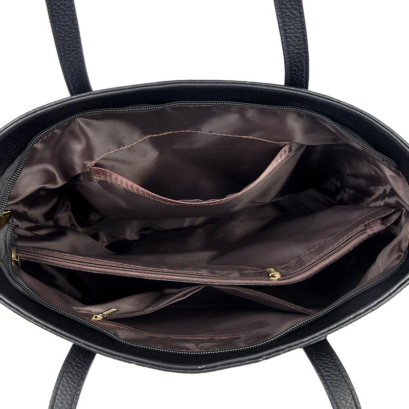 Модная и Минималистичная Сумка-тоут, Сумка на плечо большой вместимости, Ретро сумка-тоут, Женская сумочка, Повседневная сумка на плечо для шоппинга