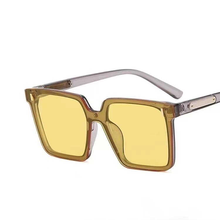 Солнцезащитные очки женские высокого класса модные очки со звездами круглое лицо большая оправа солнцезащитные очки для вождения с защитой от ультрафиолета