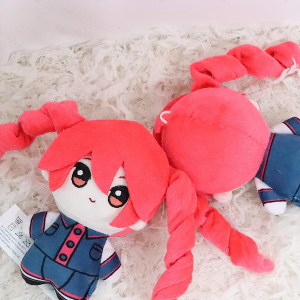 10 см Аниме Аксессуары Касанэ Тэто Косплей Плюшевые Игрушки Дива VTuber Каваи Набитая Игрушка Тэто Детские Взрослые Подарки на День Рождения Рождество