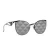 Prada Fashionable Personality Alloy Cat Eye Sunglasses Unisex sunglasses PR50ZS1AB03T