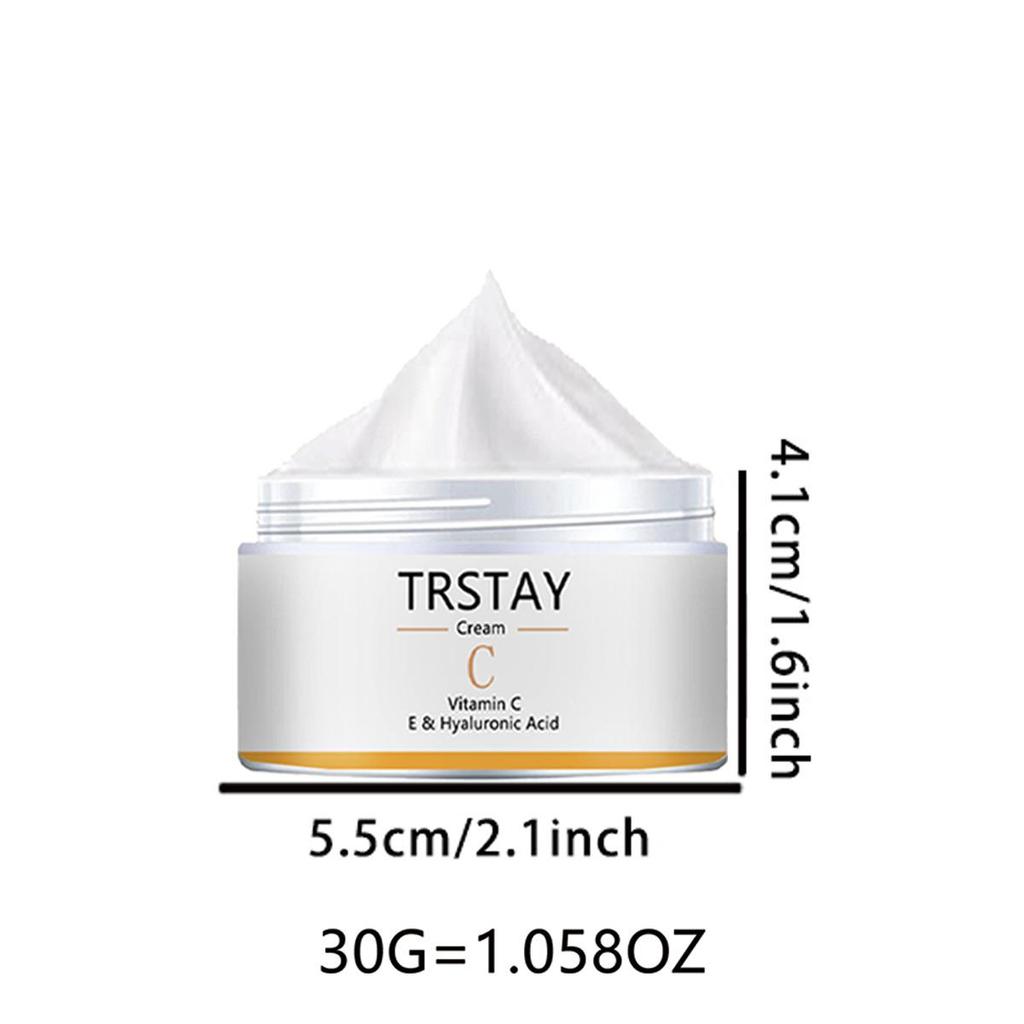 Крем для лица, крем с витаминами С, Е и гиалуроновой кислотой, антиоксидант, отбеливающий и осветляющий увлажняющий крем