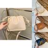 Trendy Street Style Pu Leather Bucket Bag For Casual Commuting Fall 2023