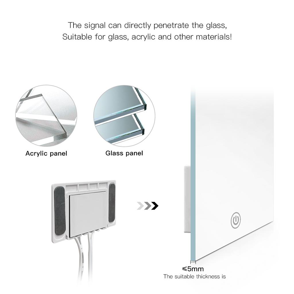 USB 5V зеркало для ванной светодиодная подсветка сенсорное управление диммер переключатель DIY затемняемый туалетный столик зеркало для макияжа подсветка лампа