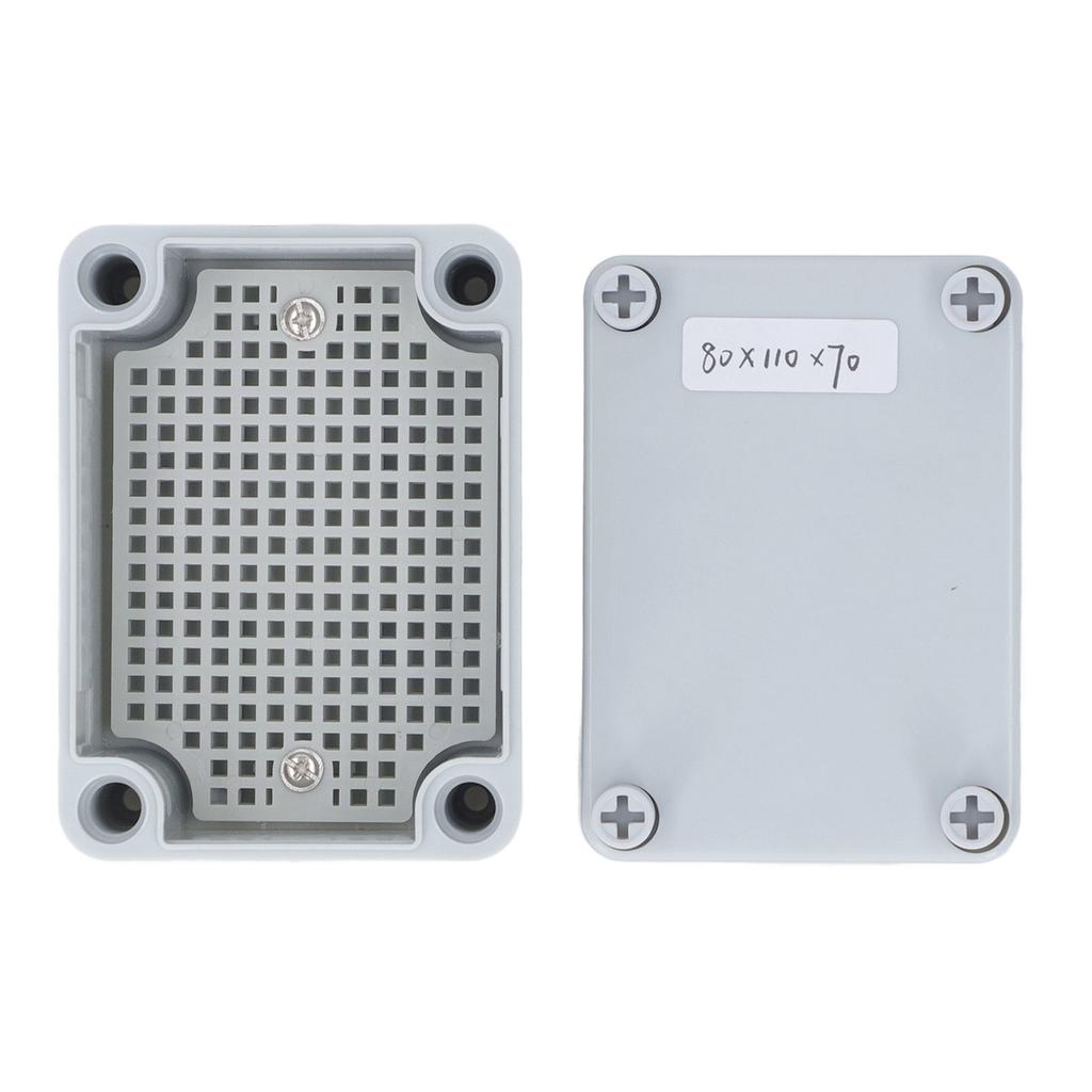 Распределительная коробка с монтажной пластиной АБС-пластик DIY Электрический проектный корпус IP67 Водонепроницаемый Пыленепроницаемый