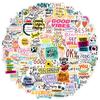 80 Pcs VSCO Cute Stickers Slogan Inspirational Creative Text for Reward Kids Girls Cartoon Kawaii Decal On Laptop Fridge Water Bottle Desk