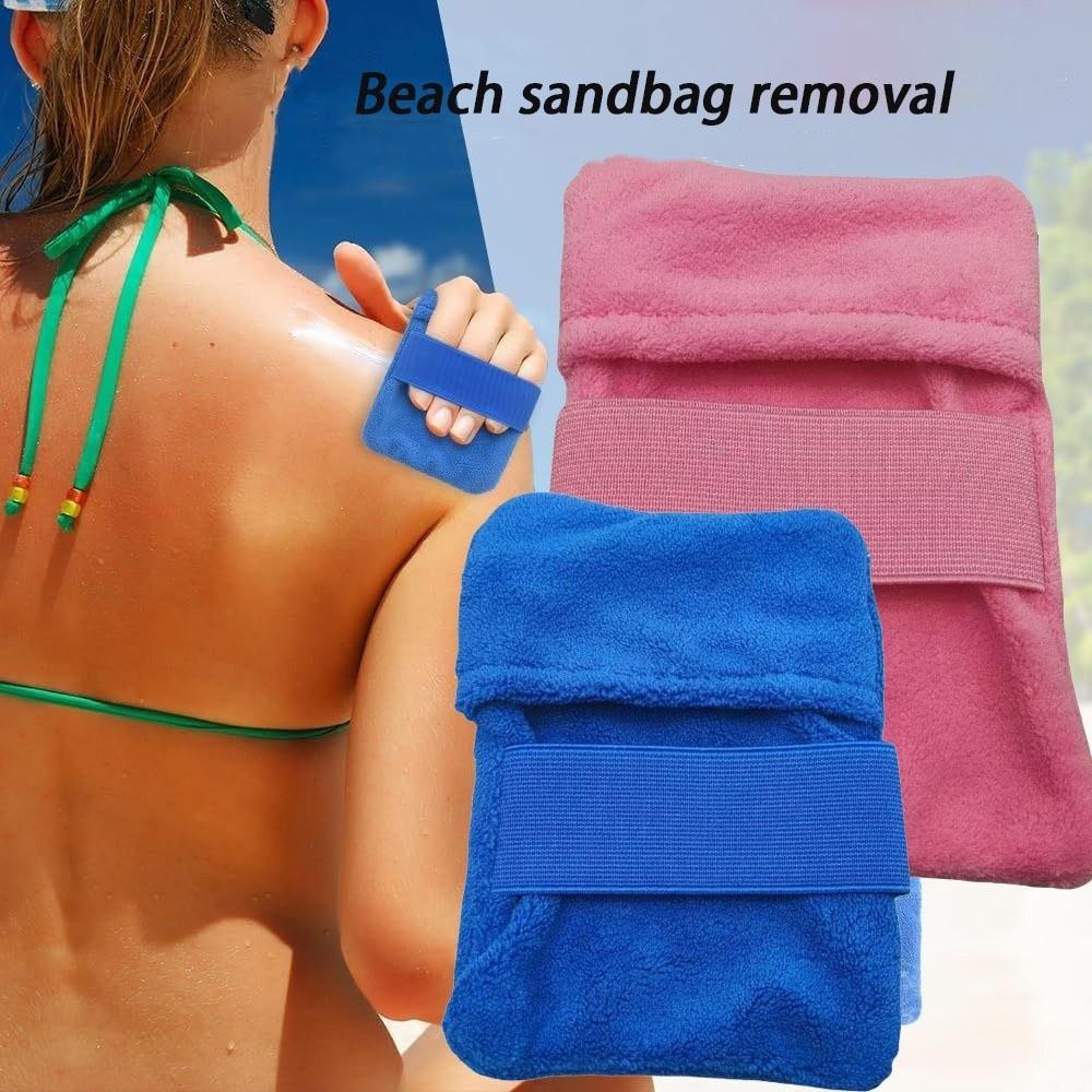 Hand-washable Beach Sand Removal Gloves Lightweight Sandproof Beach Towels Suitable for Outdoor