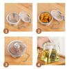2Pcs Tea Ball Infuser Stainless Steel Spice Ball Strainer Mesh Tea Filter Herbal Infusion Leaf Tea Infuser Diffuser Accessories
