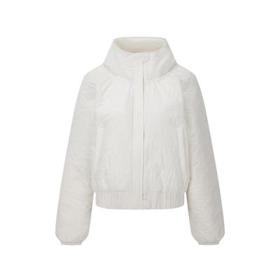Женская короткая куртка-пуховик с воротником-стойкой B30136002