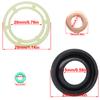 1314368 1233683 1432205 1373550 Car Fuel INJECTOR SEAL O RING WASHER KIT FOR FORD FIESTA CITROEN PEUGEOT 1.6 HDI TDCI ENGINE