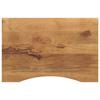 Solid Mango Wood Desk Top with Cutout 100 x 50 x 2.5 cm