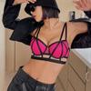 Fashion Brand Women's Underwear Set Sexy Hollow Push Up Bra Set Romantic Rose Lace Lingerie Classic Bandage Plus Size Brassiere